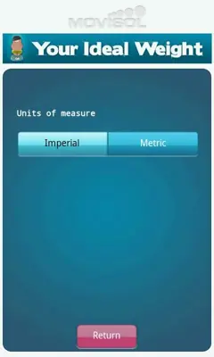 Ideal Weight android App screenshot 2